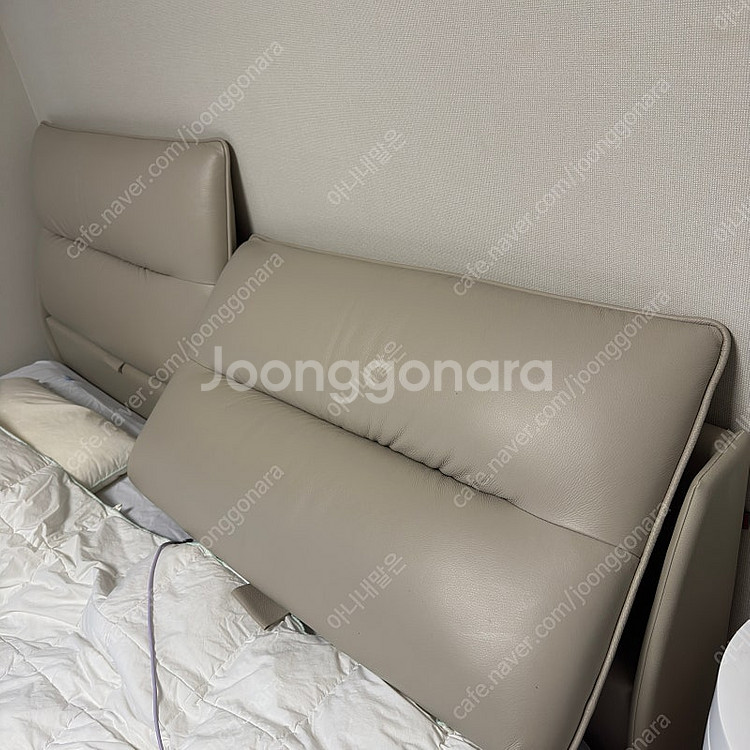 일룸 브리엔 침대프레임(가죽, KK) 판매 합니다.--4