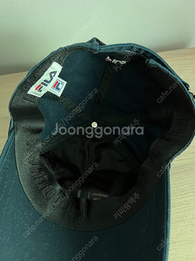 휠라 모자 (어린이용 FILA 네이비 볼캡)--2