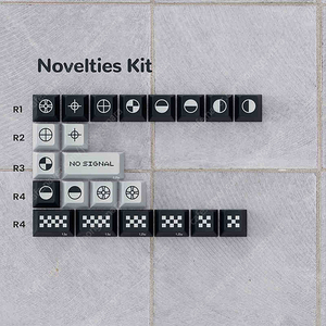 PBTfans [ No Signal ] 체리 프로파일 PBT 승화 키캡 판매