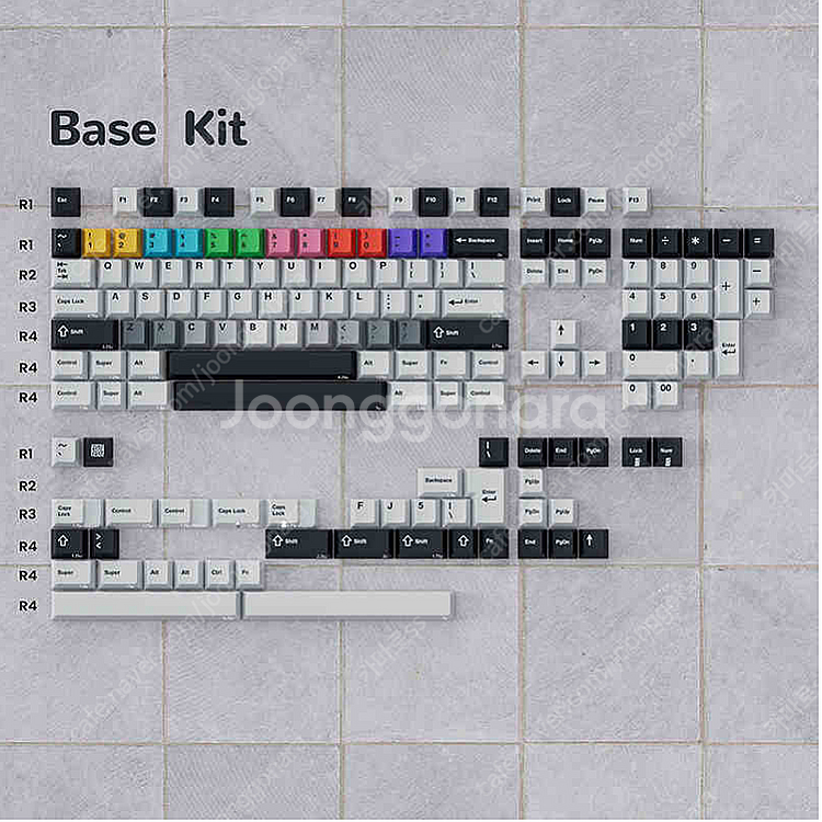 PBTfans [ No Signal ] 체리 프로파일 PBT 승화 키캡 판매--1