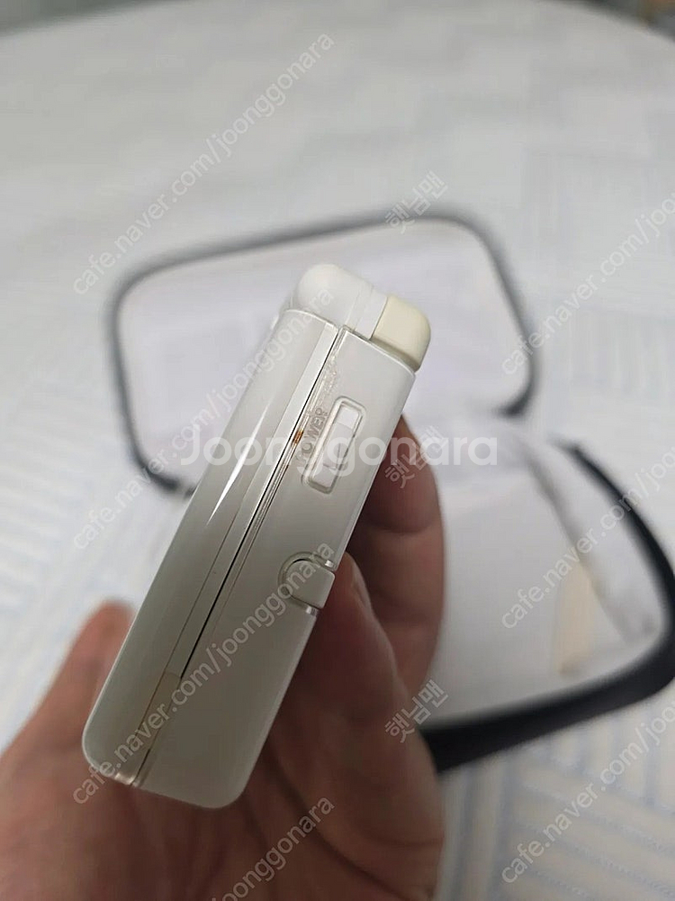 닌텐도ds lite 화이트 정발+일본 정품 호리파우치 ...--3