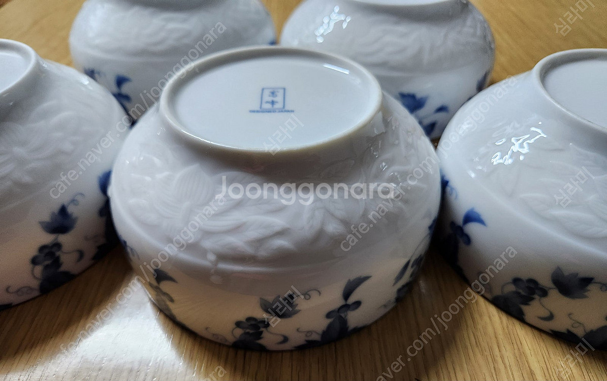 미사용 일제 냉(온)면기와 공기, 접시, 아주 좋아요~--7