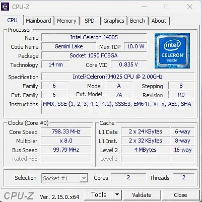 인텔 NUC NUC7CJ 미니 pc--6