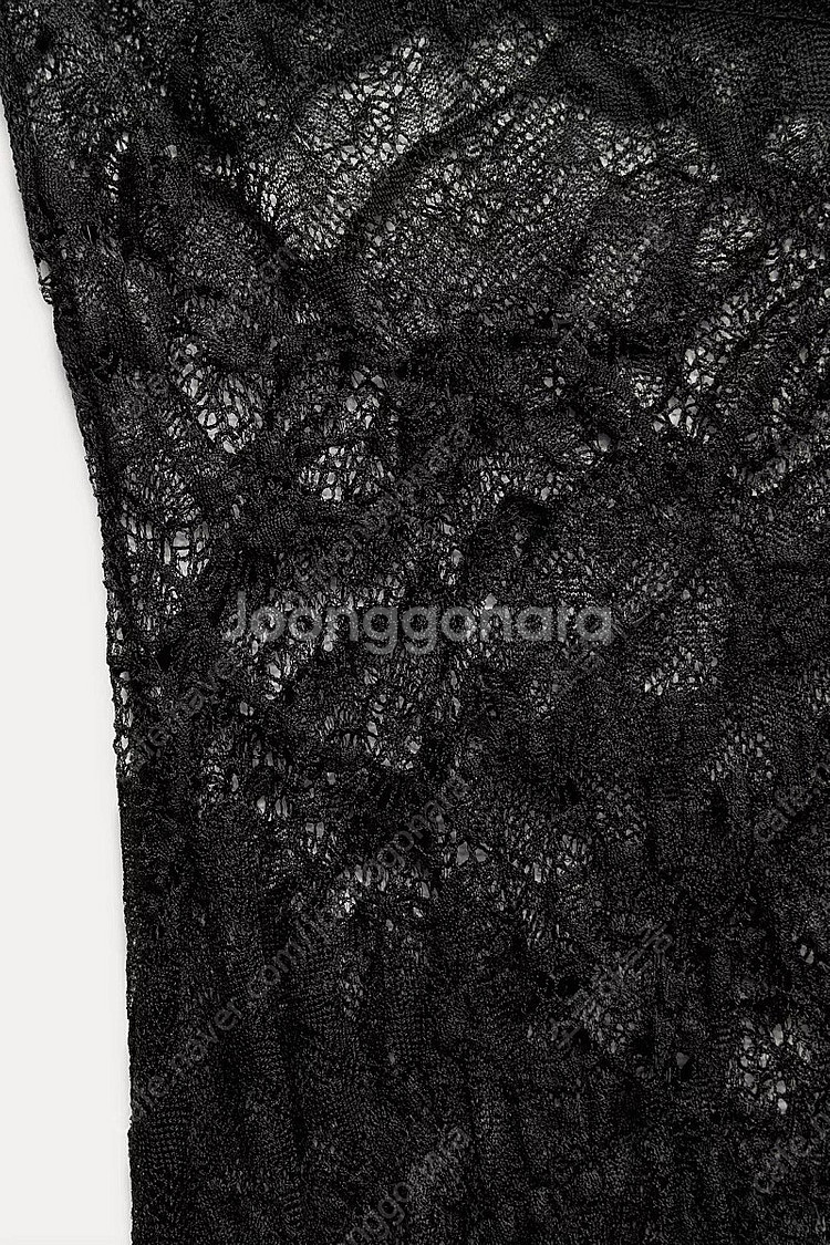 zara 자라 언밸런스 레이스 스커트 새상품--5