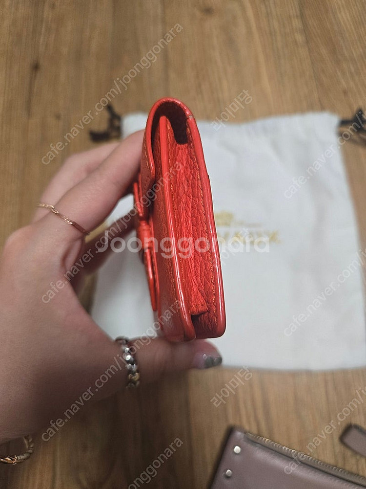 정품 델보카드지갑--2