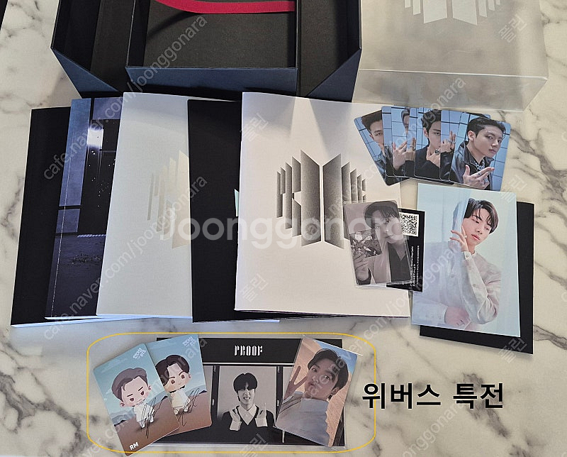 BTS 방탄 PROOF 스탠다드+컴팩트+포스터+위버스특...--0