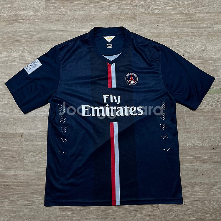 파리 생제르망 PSG 기능성 반팔 축구복 유니폼 [네이...--0