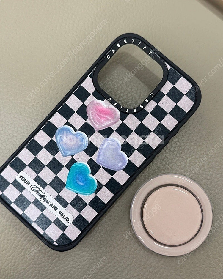 케이스티파이 15pro 케이스 + 맥세이프 그립톡--0