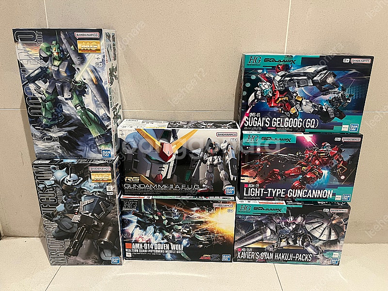 MG 네모 구프커스텀 RG 마크2 에우고 HGUC 도벤...--0