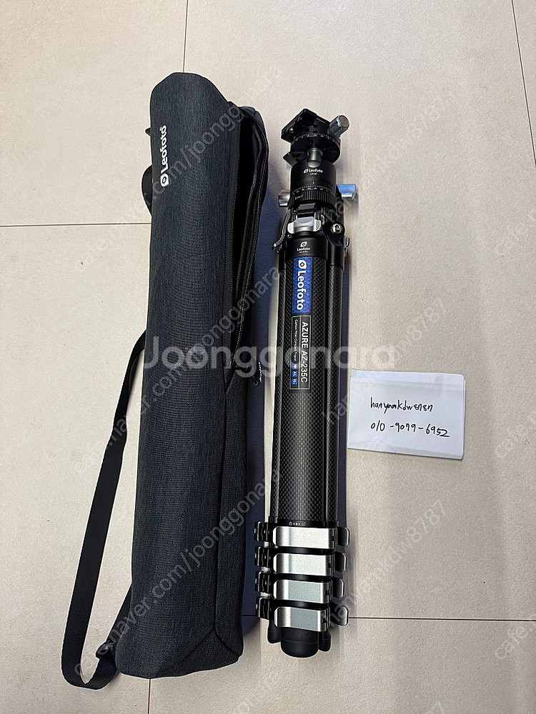 레오포토 신제품 Azure 드래곤 여행용 카본 삼각대 ...--1