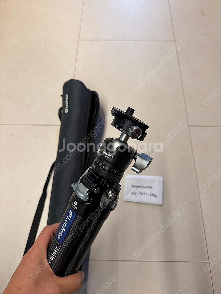 레오포토 신제품 Azure 드래곤 여행용 카본 삼각대 ...--3