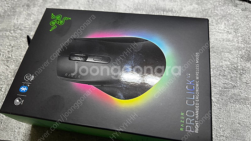 레이저코리아 RAZER Pro Click V2 인체공학...--0