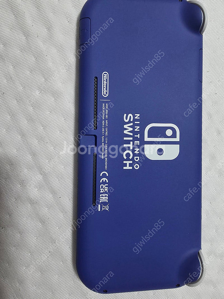 닌텐도스위치 라이트 블루색상 본체단품+파우치 깨끗한중고...--3