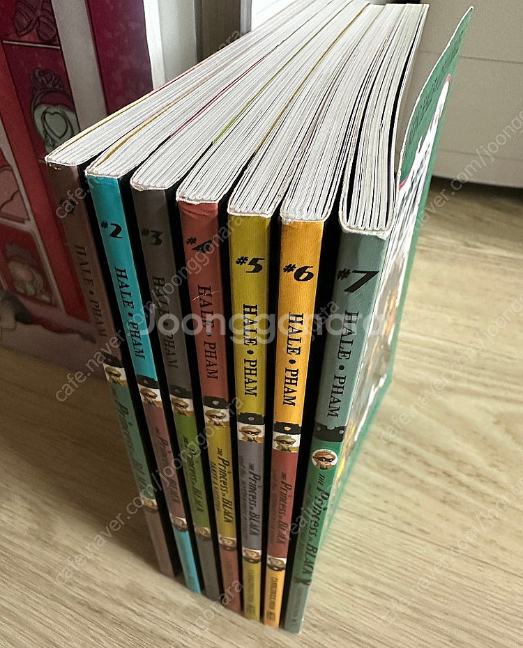 프린세스 블랙 원서 7권 판매합니다.--2