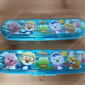 [새상품] 뽀로로 도시락 수저 포크 젓가락 세트