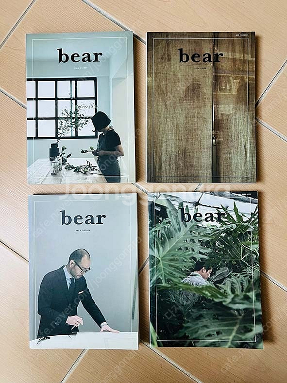 잡지 bear 베어 4권 일괄--0