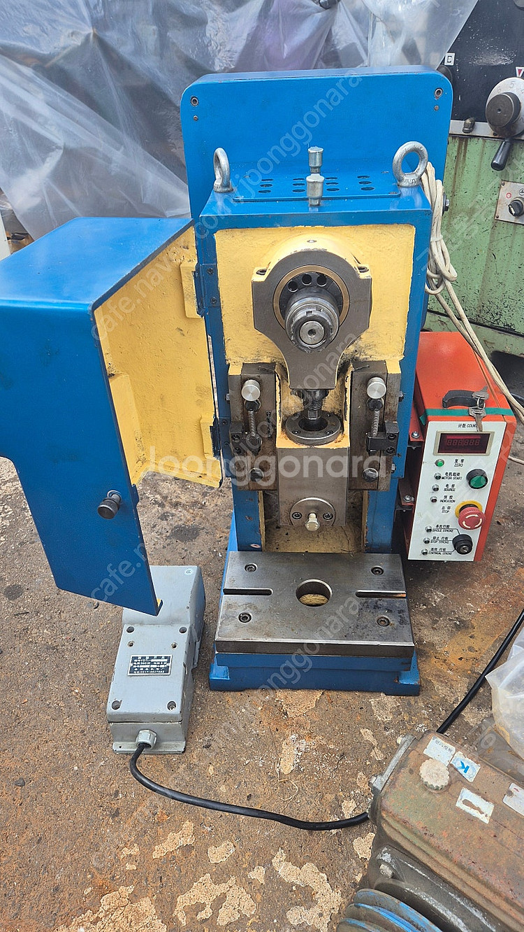 탁상프레스3톤(소형프레스). 진공펌프--1