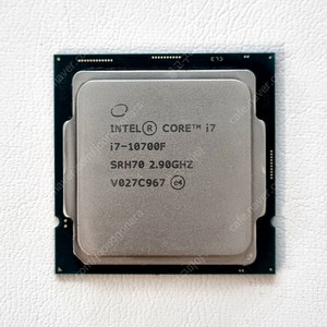 I7 10700f 10세대 I7 인텔 CPU