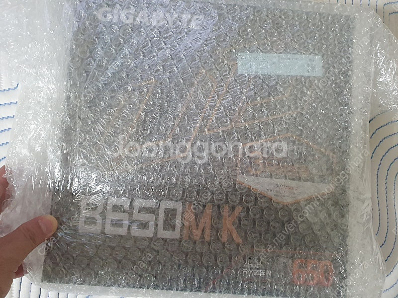기가바이트 b650m-k 메인보드 새제품 팔아요--0
