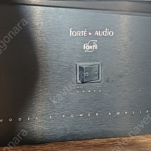 포르테3 파워앰프