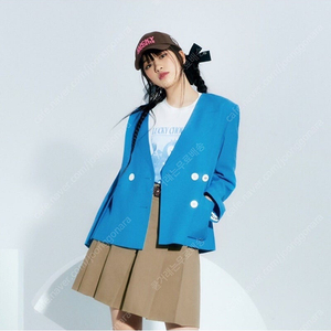 럭키슈에뜨 더블버튼 포인트 자켓 36