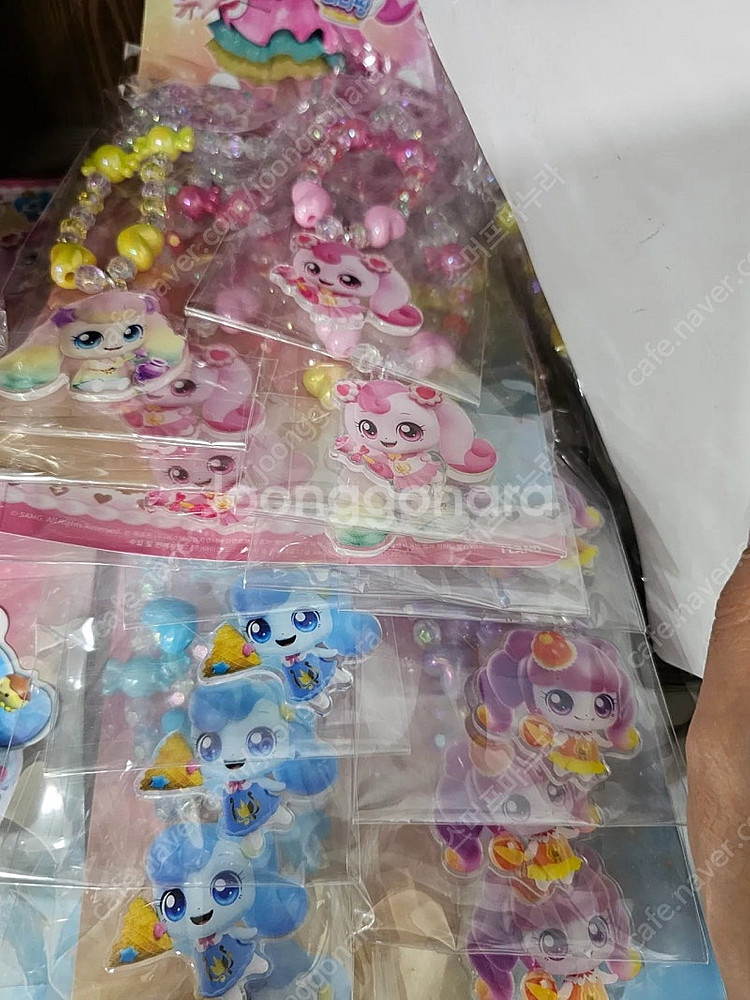 캐치티니핑 반지 집게핀 팔지 목걸이--4