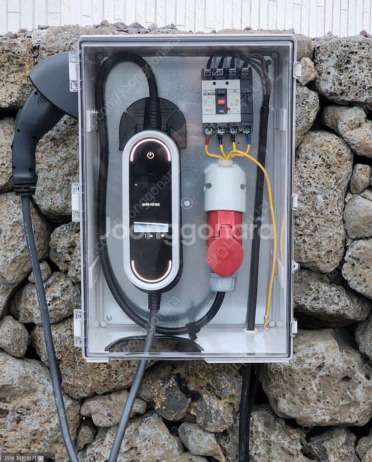 포르쉐 충전기 7.2kw 새제품 터치 한글 디스플레이 ...--4