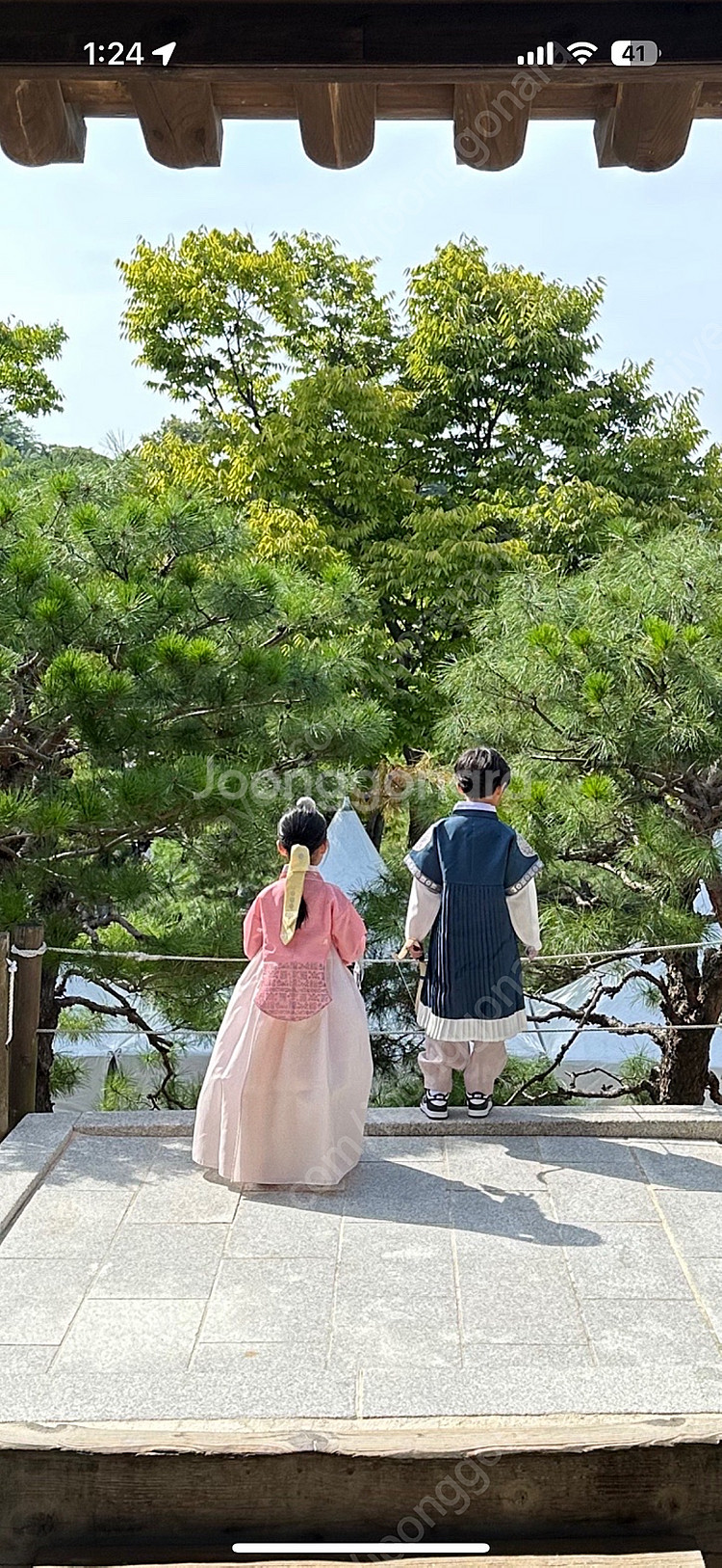 여아 아동 한복--4