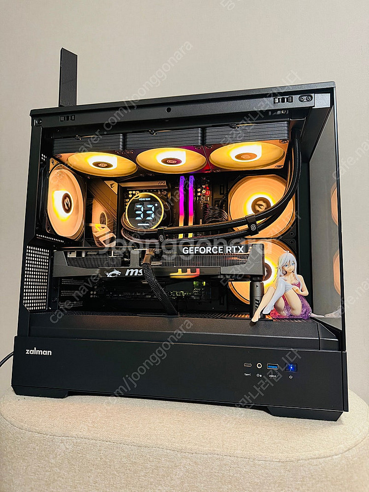 9800x3d 990pro 2테라 5070ti 게이밍트...--0