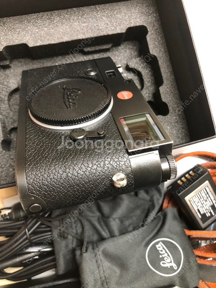 라이카 m10 블랙 바디 판매합니다 (교환 가능)--3