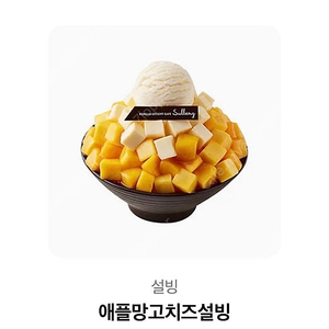 애플망고치즈설빙