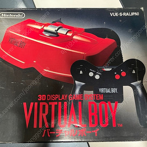 닌텐도 버쳐보이(버철보이, 버추얼보이, 버추어보이) 본체 + 소프트13종 + AC아답터