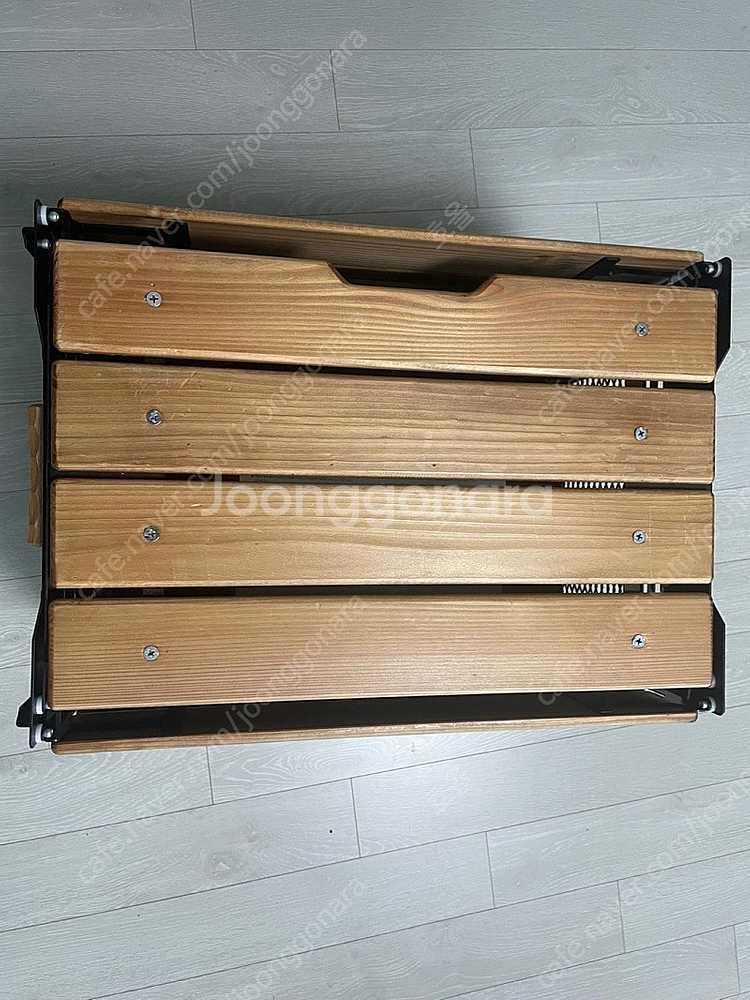 네이처톤즈 사이드업 박스 캠핑테이블 (아시모크래프트 그립포함)--4