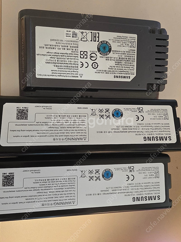 삼성 청소기 방전베터리 팔아요 VCA-SBT90,VCA-RBT80--0