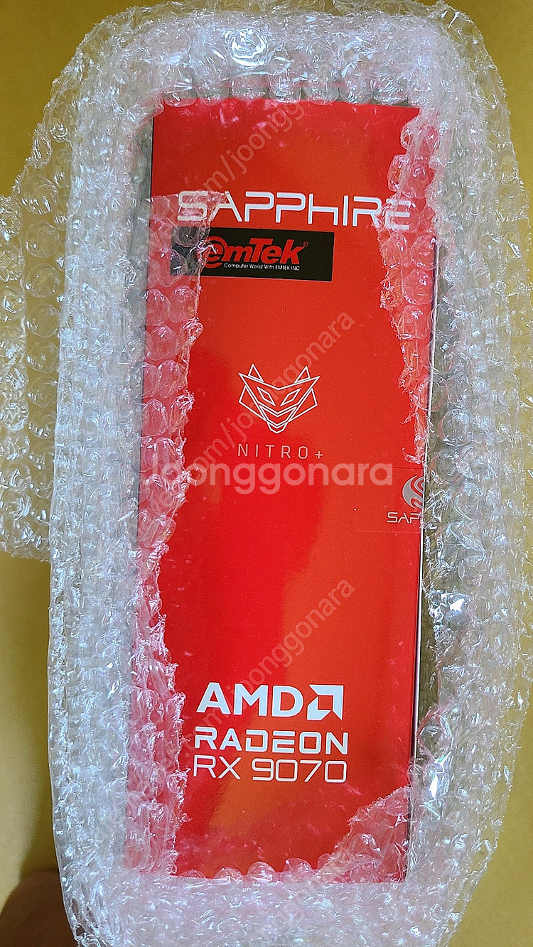 미개봉 사파이어 RX 9070 니트로 판매합니다--1