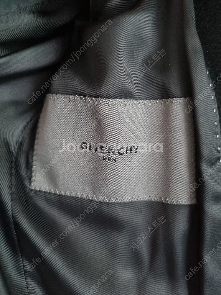 지방시 남성 캐시미어 코트--1