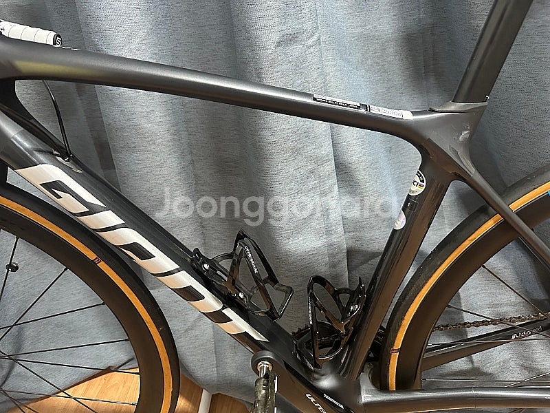 자이언트 tcr 어드밴스1 kom 카본휠셋&카본핸들바 ...--2