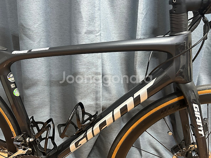 자이언트 tcr 어드밴스1 kom 카본휠셋&카본핸들바 ...--7