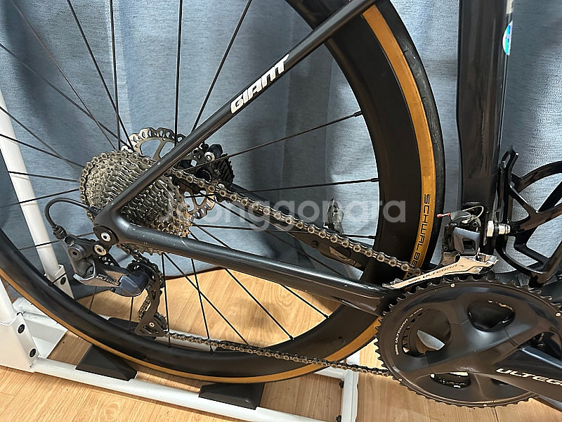 자이언트 tcr 어드밴스1 kom 카본휠셋&카본핸들바 ...--8