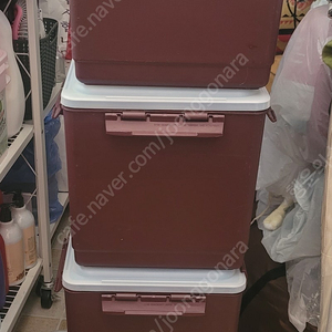 딤채 김치통 4개