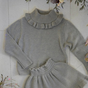 워니리본 캐시미어니트탑 민트 5-7y