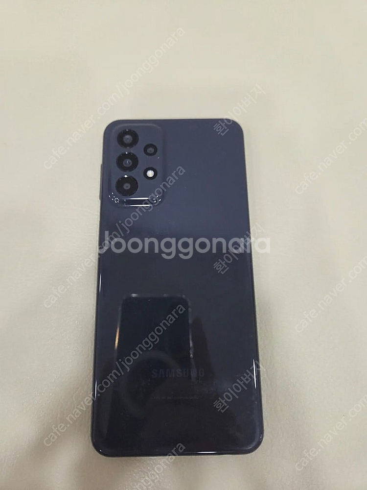 (광주광역시)갤럭시 A23 23년 1월 개통, 블랙 128기가 9만원 팔아요.--1