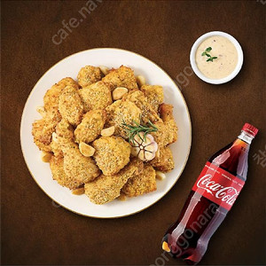 굽네치킨 남해마늘바사삭 + 콜라 1.25L