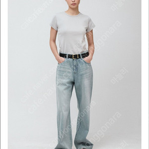 수아마르 calone loose-fit denim