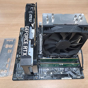 I7 11700F + B560M PRO4 + DDR4 16G (CPU쿨러 포함)+3060벤투스 OC 12G