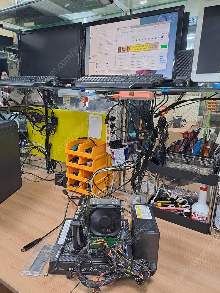 I7 11700F + B560M PRO4 + DDR4 16G (CPU쿨러 포함)+3060벤투스 OC 12G--2