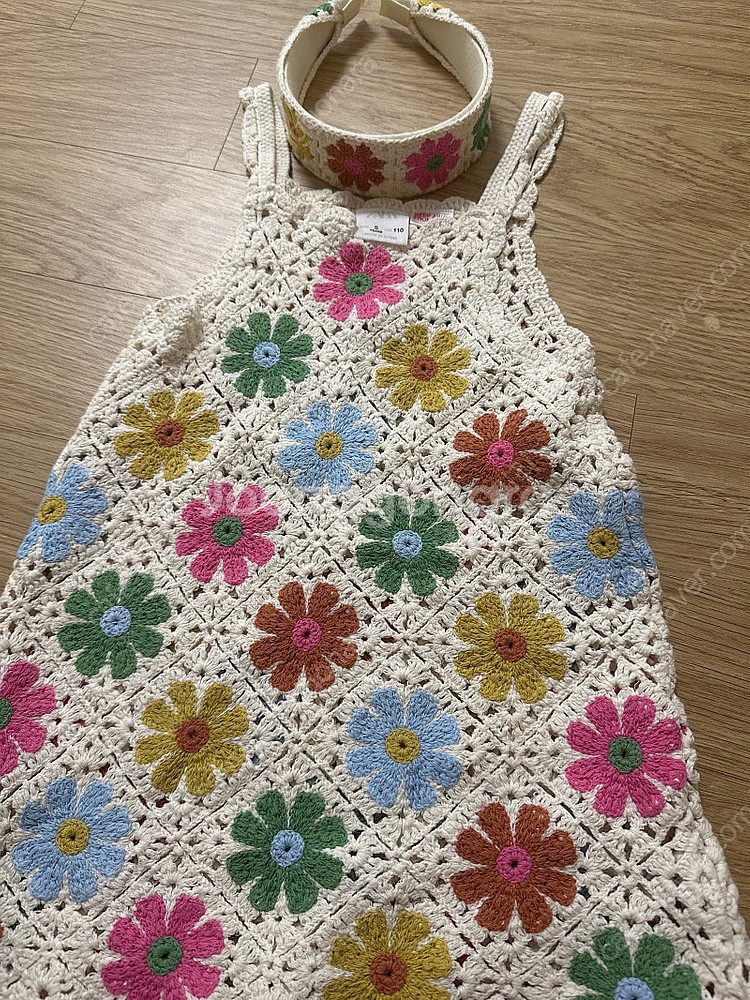 자라 크로셰5y+머리띠--0