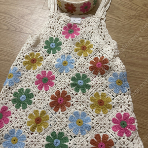 자라 크로셰5y+머리띠