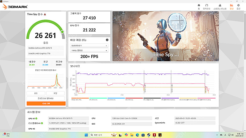 인텔 i9 13900K RTX 5070Ti DDR5 3...--7