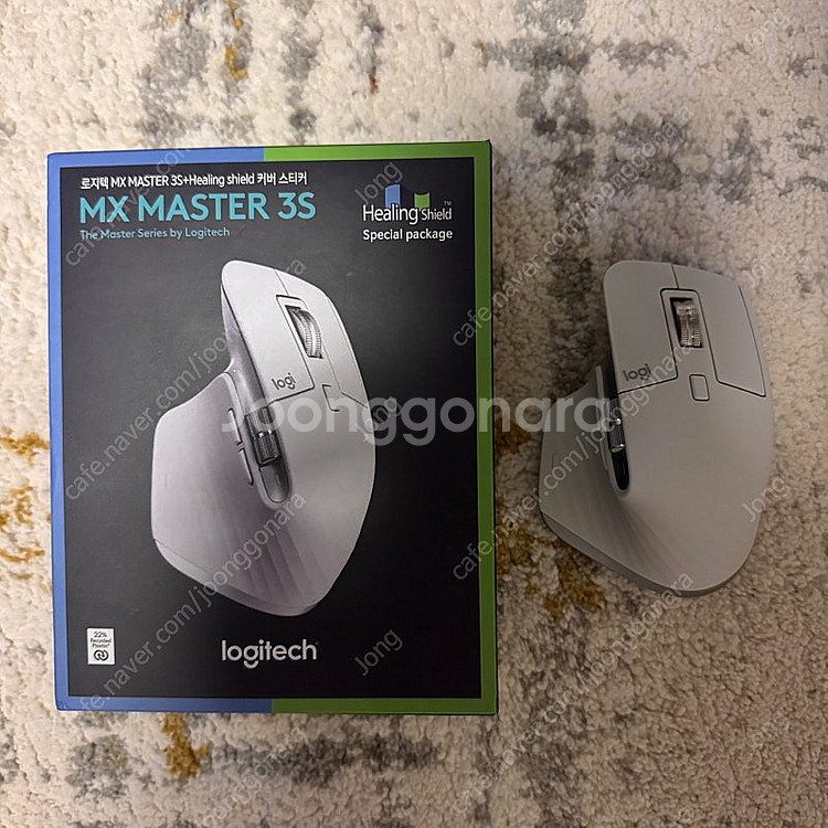 로지텍 코리아 정품 MX Master 3S 화이트 무선...--0